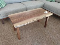 Cambridge Coffee Table and Acadia Live Edge Coffee Table